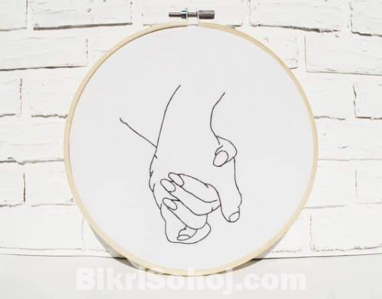 Embroidery Hoop Art